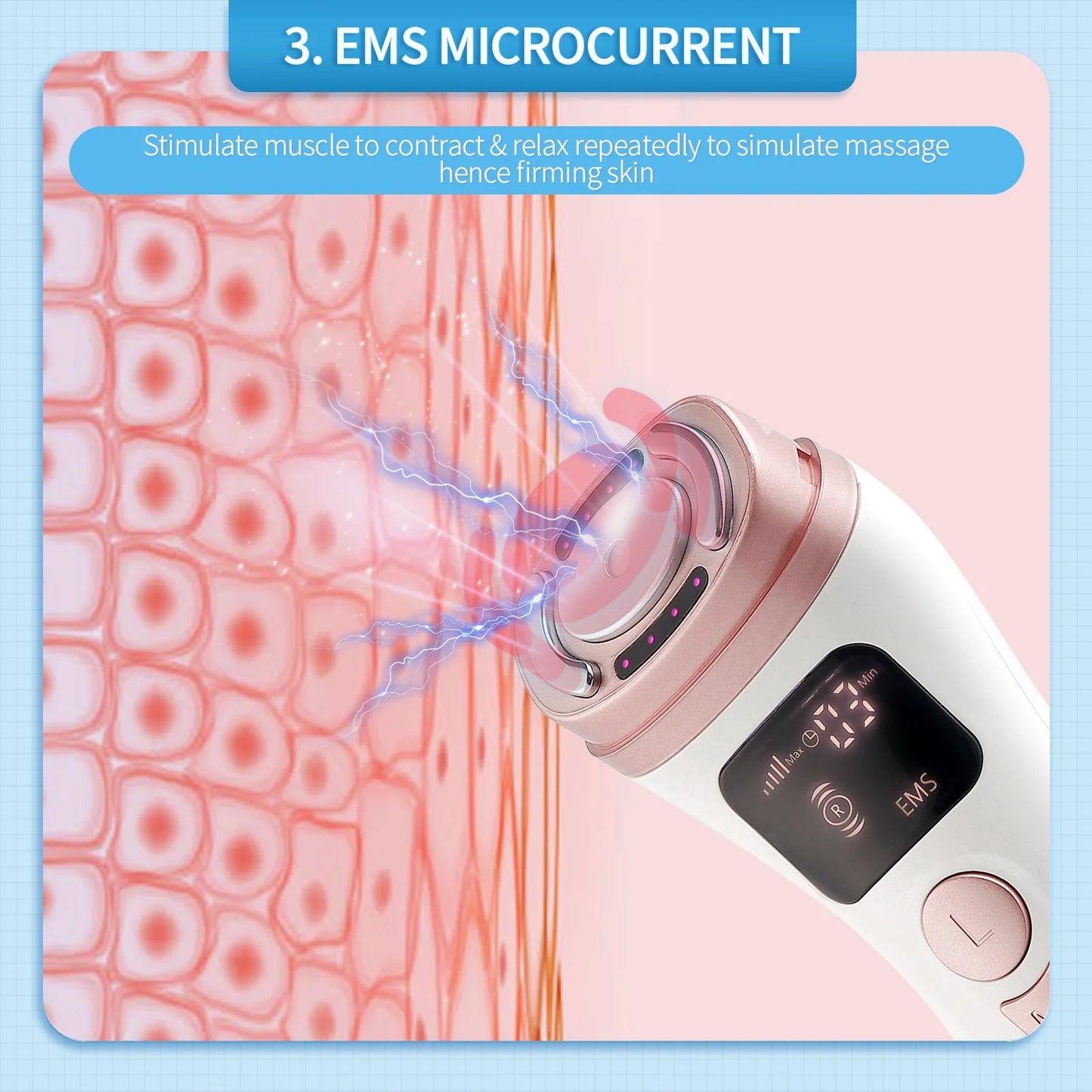 Mini HIFU Machine - Ultrasonic RF Face Lifting & Skin Tightening Device
