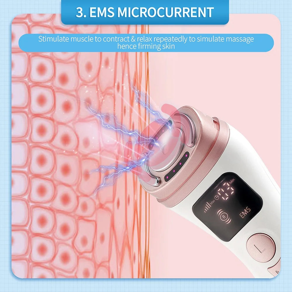 Mini HIFU Machine - Ultrasonic RF Face Lifting & Skin Tightening Device