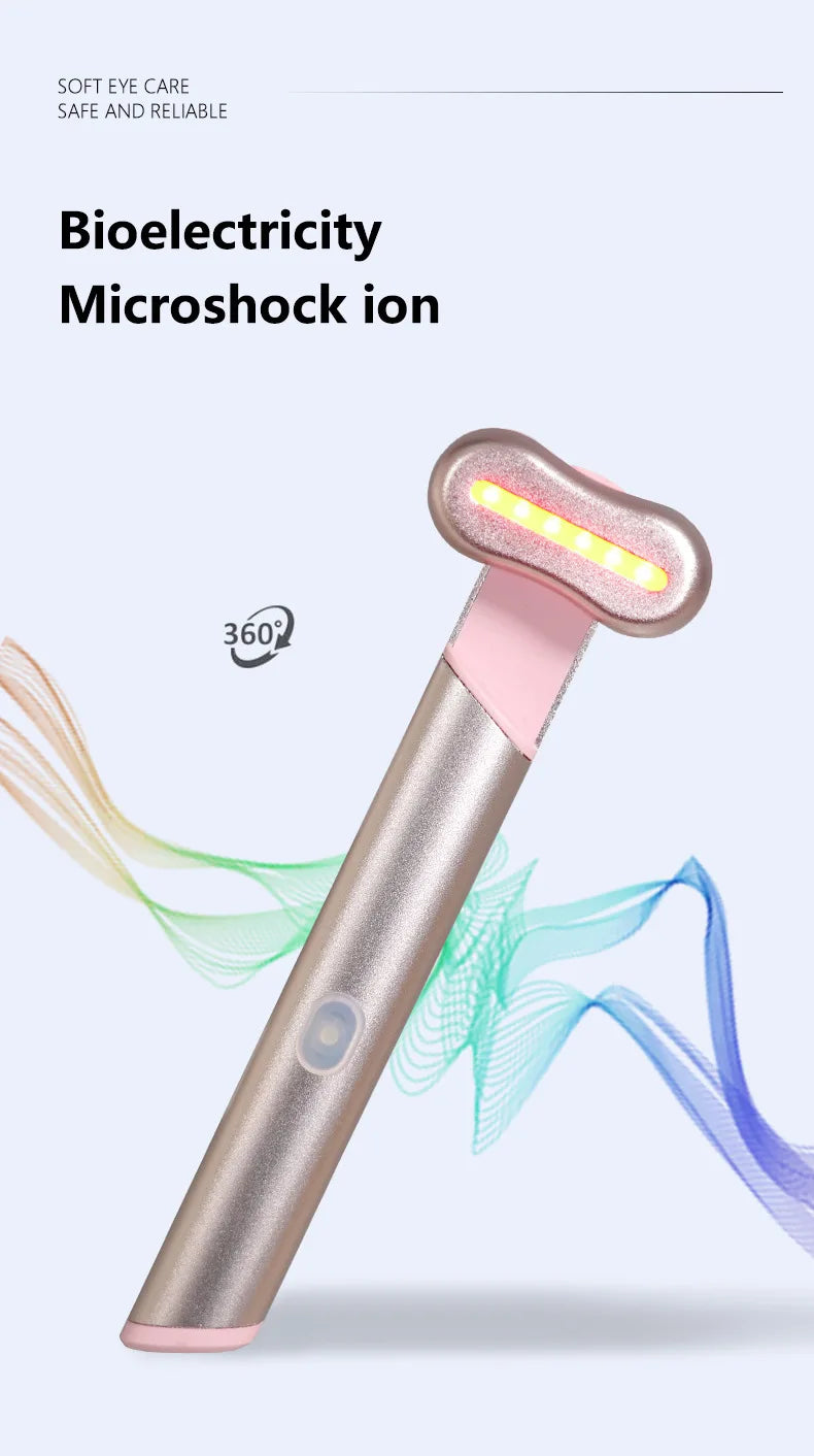 EMS Heated Eye Massager Pen - Erase Eye Bags & Dark Circles