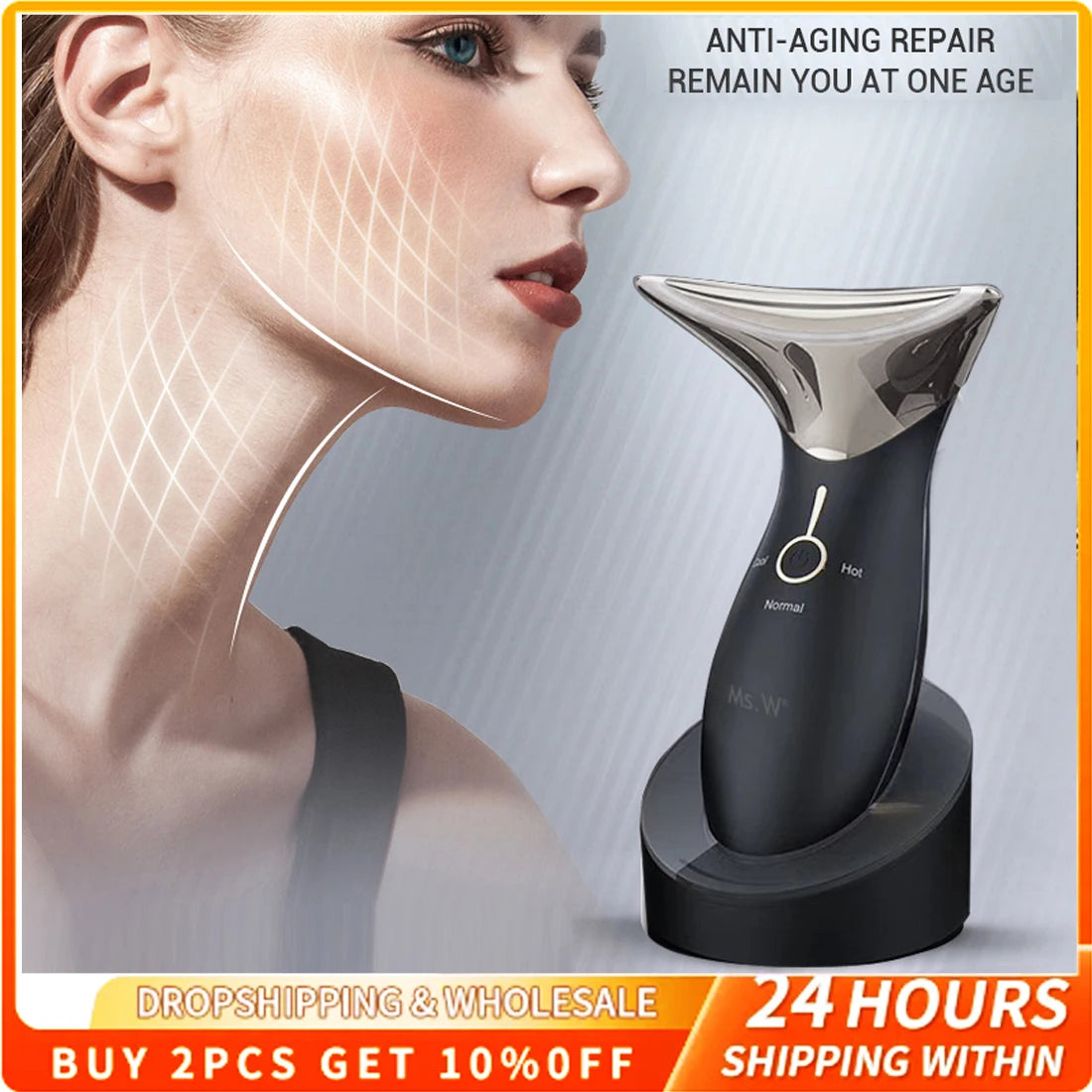 Wireless Ultrasonic Eye Lift Device - Anti-Wrinkle & Dark Circles
