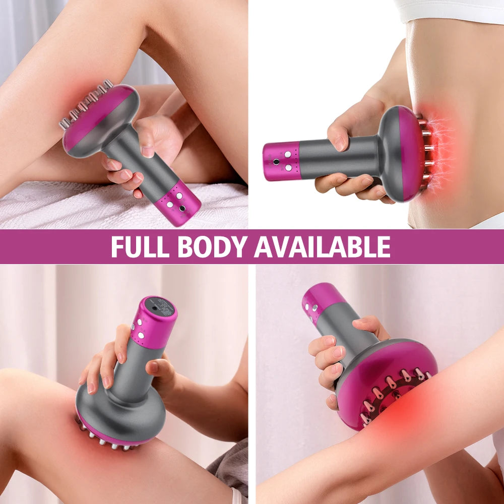 Infrared Gua Sha Massage Brush - Fat Burning & Anti-Cellulite