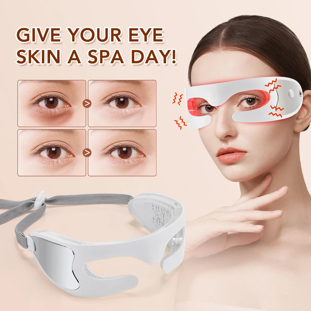 EMS Red Light Eye Massager - Fatigue Relief & Dark Circle Remover