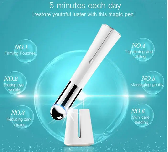 Wireless Ultrasonic Eye Lift Device - Anti-Wrinkle & Dark Circles