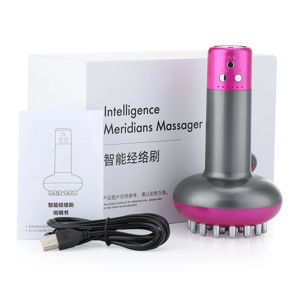 Infrared Gua Sha Massage Brush - Fat Burning & Anti-Cellulite