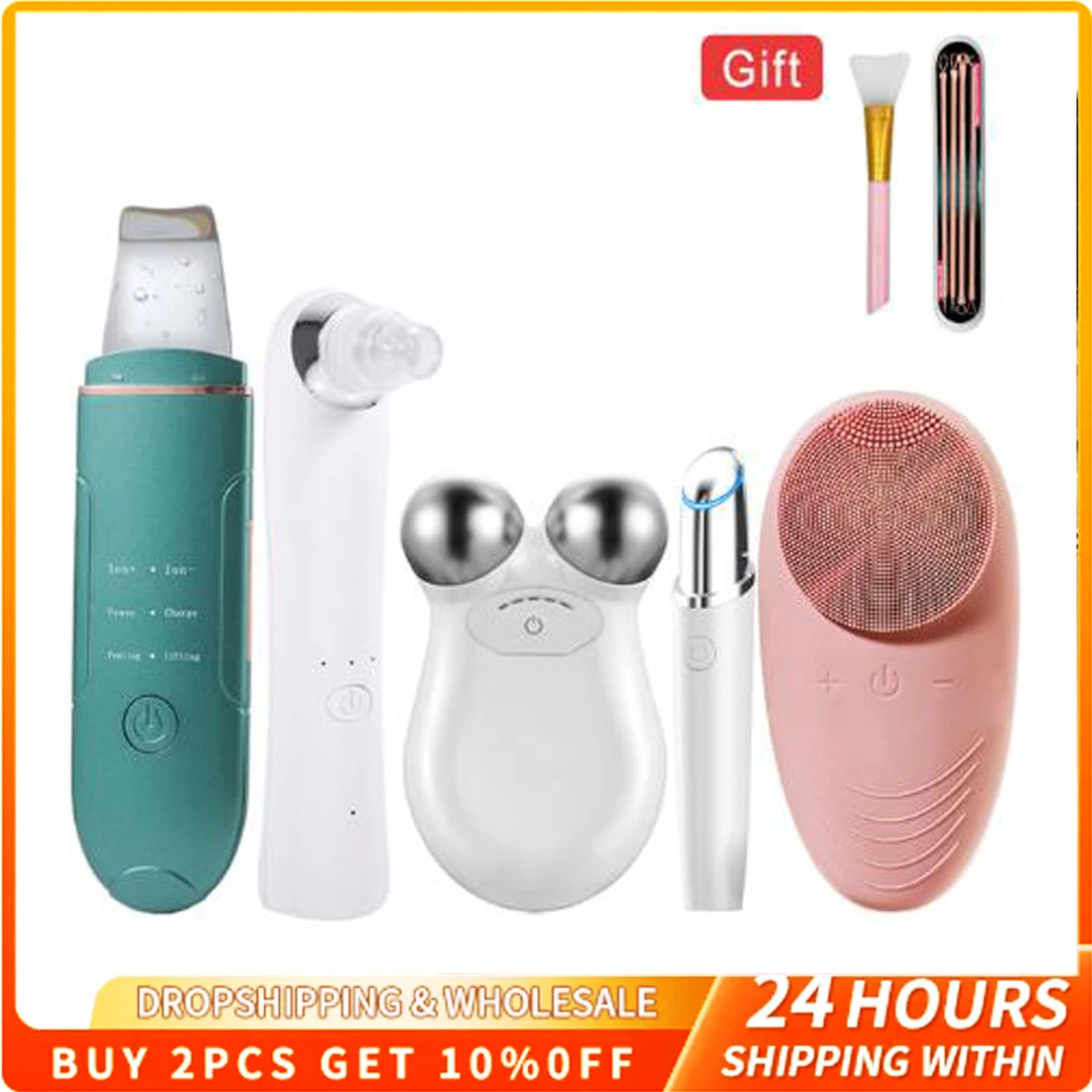 Wireless Ultrasonic Eye Lift Device - Anti-Wrinkle & Dark Circles
