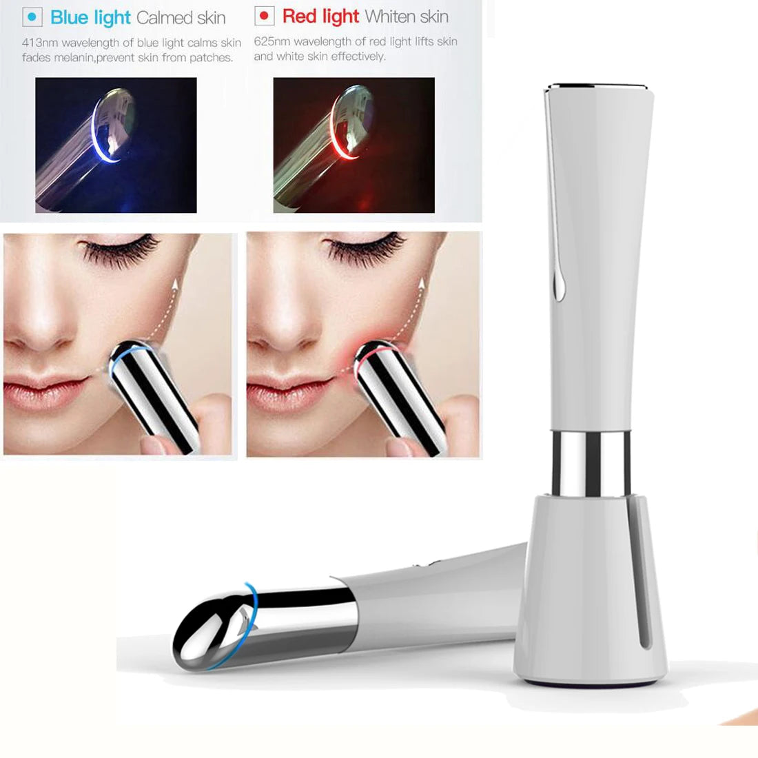 Wireless Ultrasonic Eye Lift Device - Anti-Wrinkle & Dark Circles