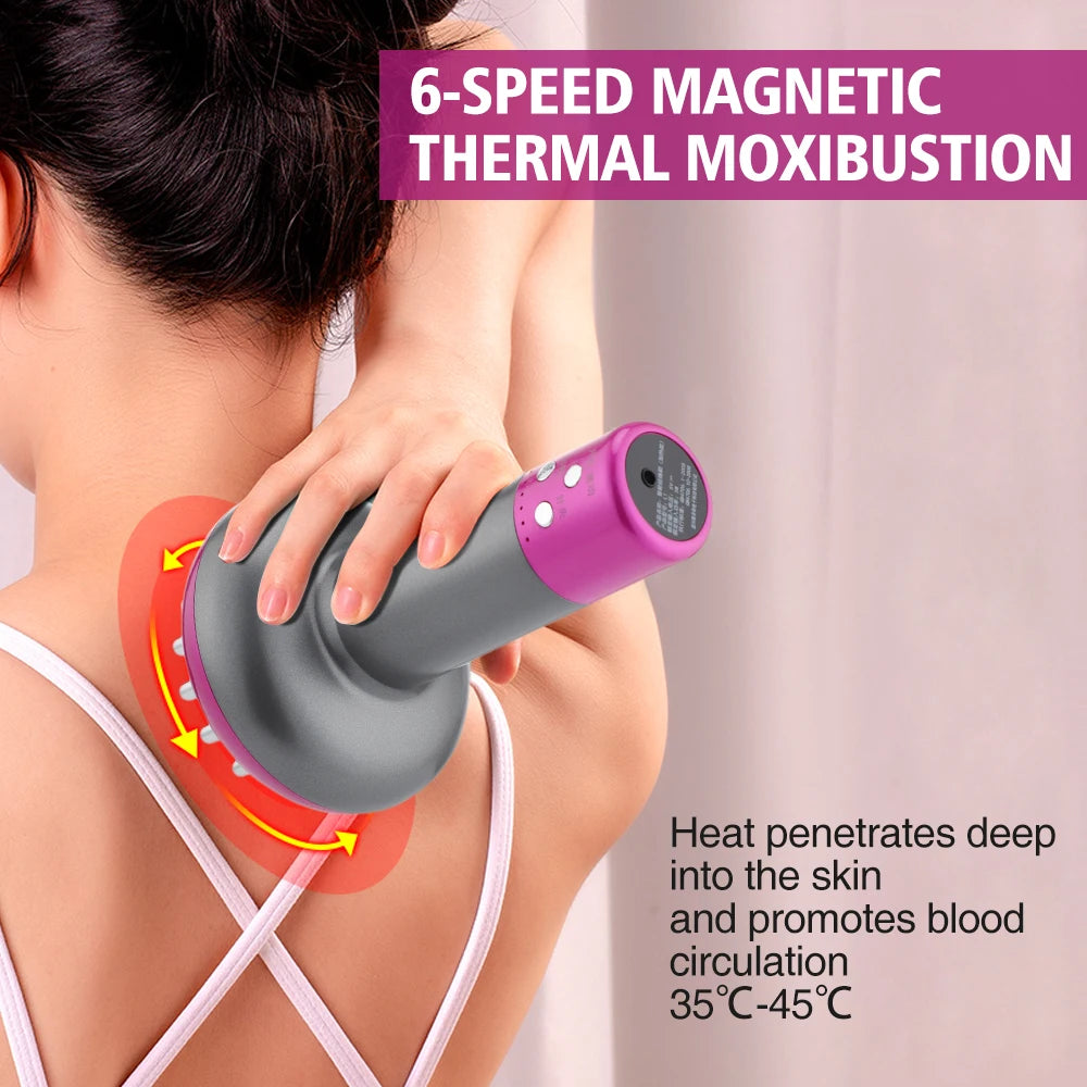 Infrared Gua Sha Massage Brush - Fat Burning & Anti-Cellulite