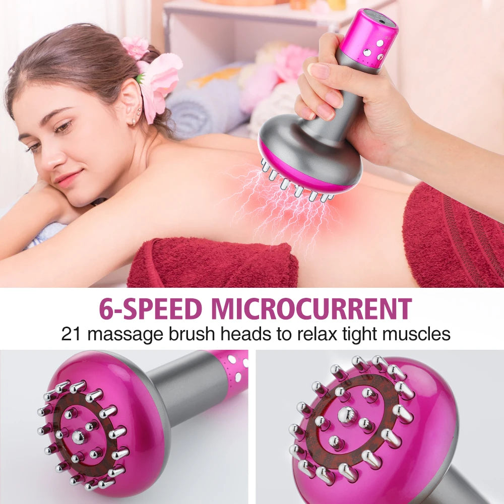 Infrared Gua Sha Massage Brush - Fat Burning & Anti-Cellulite