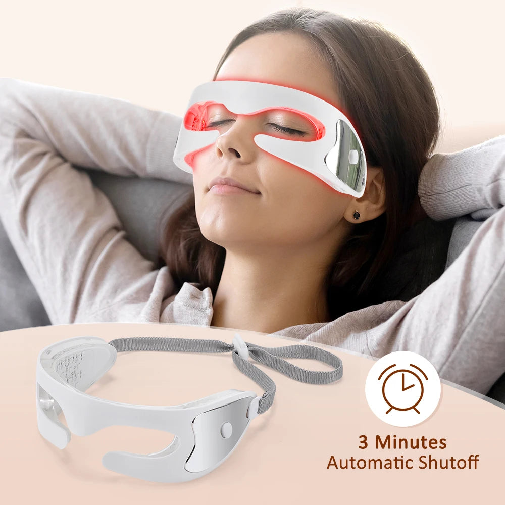 EMS Red Light Eye Massager - Fatigue Relief & Dark Circle Remover