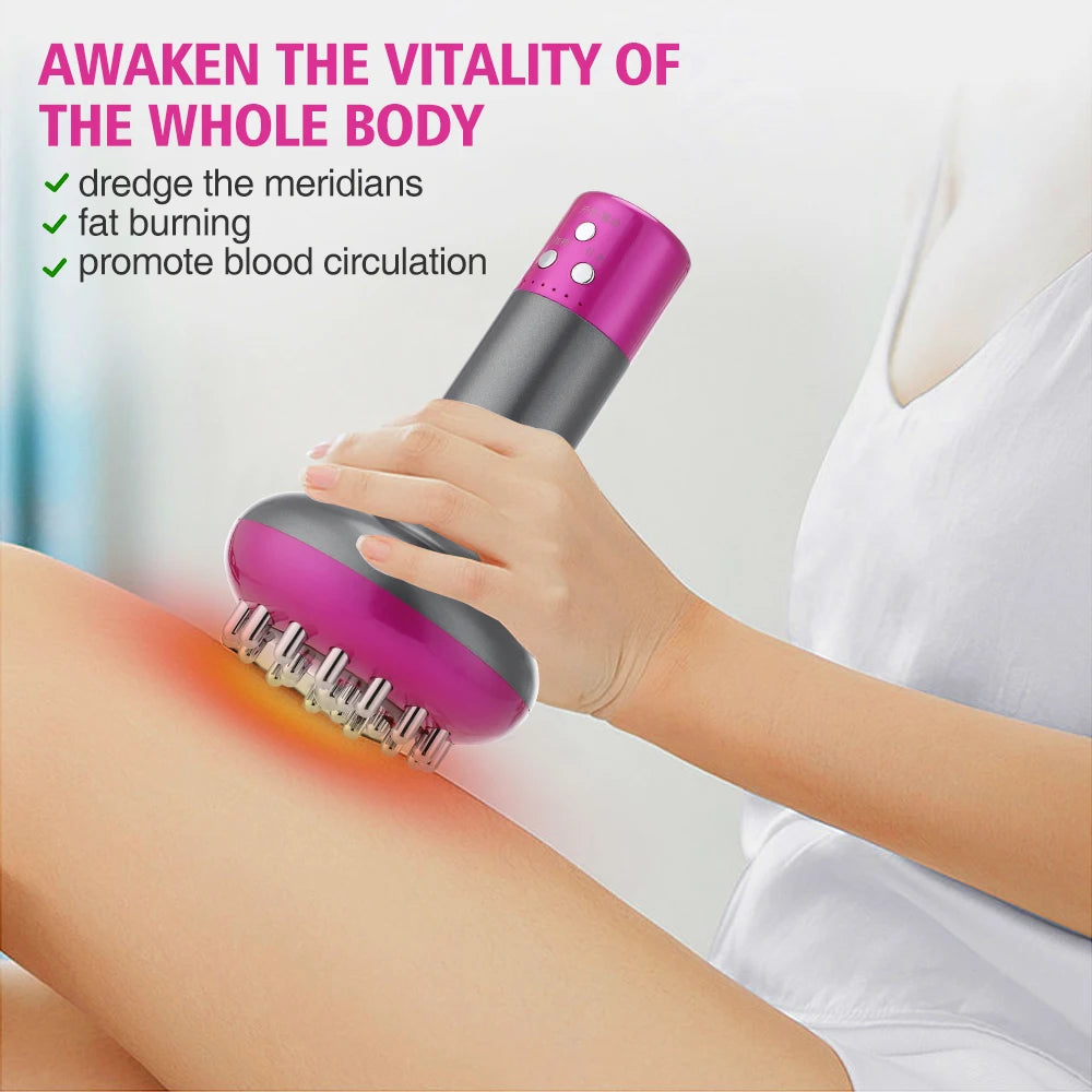 Infrared Gua Sha Massage Brush - Fat Burning & Anti-Cellulite